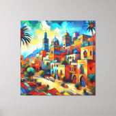 De wonderen van Zuid-Marokko: Assa Canvas Afdruk (Voorkant)