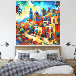 De wonderen van Zuid-Marokko: Assa Canvas Afdruk
