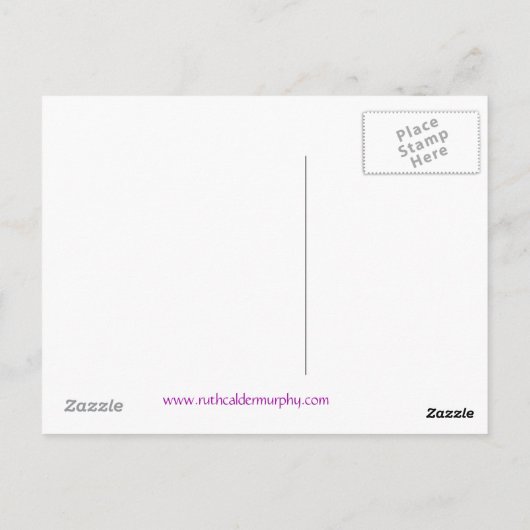 De Wonderer - door Ruth Calder Murphy - Briefkaart (Achterkant)