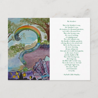 De Wonderer - door Ruth Calder Murphy - Briefkaart