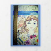 De Wondering Wanderer Drieluik Wenskaart (Cover)