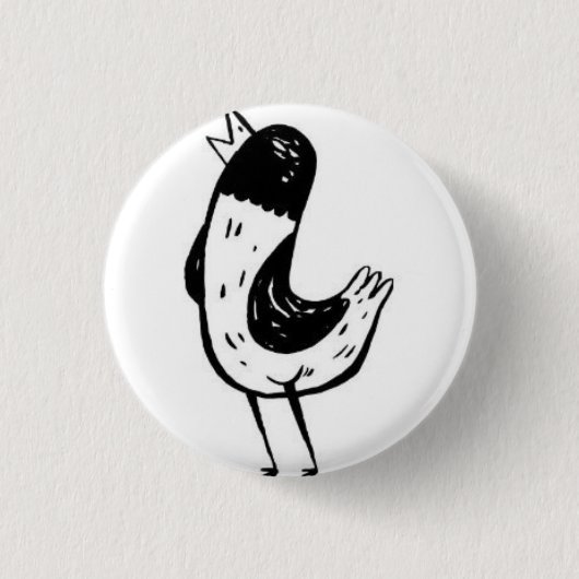 De wonderjaren speld ronde button 3,2 cm (Voorkant)