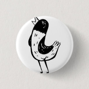 De wonderjaren speld ronde button 3,2 cm