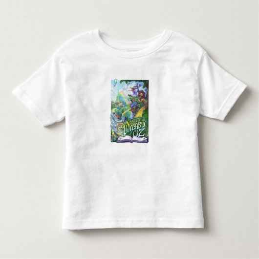 De wonderlijke tovenaar van Oz peuter T - shirts (Voorkant)