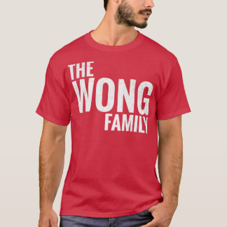 De Wong Familie Wong Achternaam Wong Achternaam 1 T-shirt