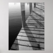 De Wooden Boat Dock Poster (Voorkant)