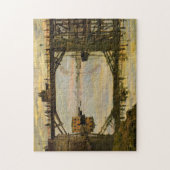 De Wooden Bridge Monet Fine Art Legpuzzel (Verticaal)