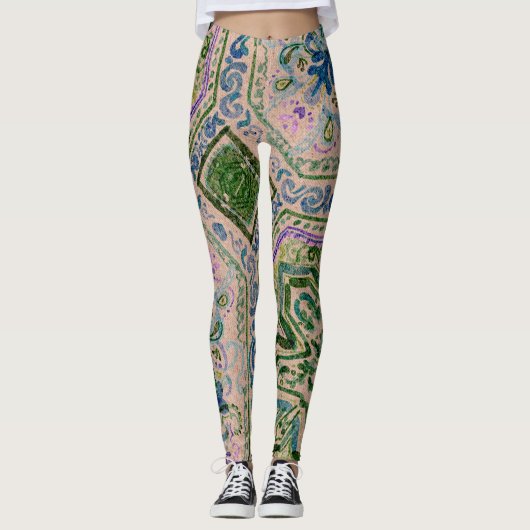 de Woods Damask Leggings (Voorkant)