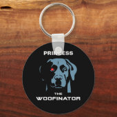 De Woofinator Labrador Sleutelhanger (Voorkant)