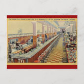 De  Woolworth's Lunch Counter Briefkaart van 1950 (Voorkant)