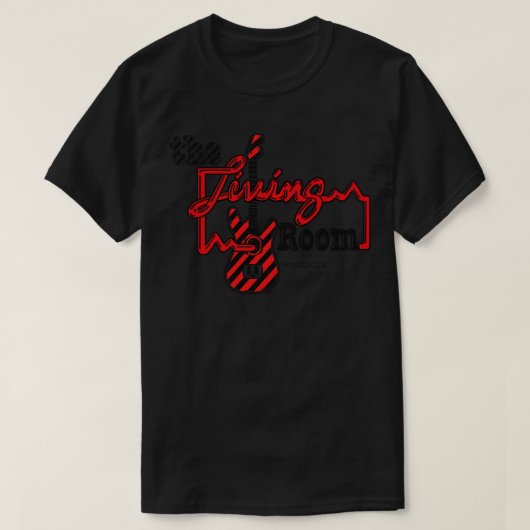 De woonkamer Providence RI Light T-shirt (Design voorkant)