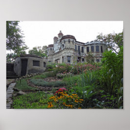 De woonplaats bij Kasteel Bannerman Poster