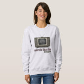 De woorden die als Blakgraz Vrouwen Sweatshirt (Voorkant volledig)