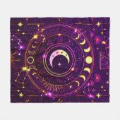 De woorden fleece deken (Voorkant (Horizontaal))