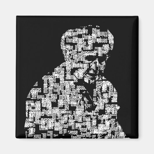 De woorden maken het Man magneet Moshe Feldenkrais (Voorkant)