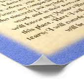 De woorden van onze dame van Guadalupe Poster (Hoek)