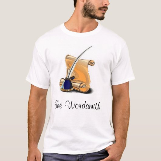 De woordsmith t-shirt (Voorkant)