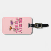 De Woordspelingen van de Woensdag van de Spinnen Bagagelabel (Voorkant horizontaal)