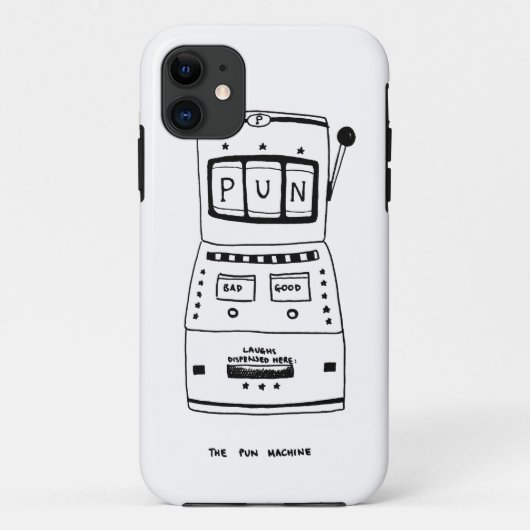 De woordspelmachine Case-Mate iPhone case (Achterkant)