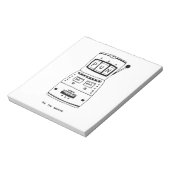 De woordspelmachine notitieblok (Linkerzijde)