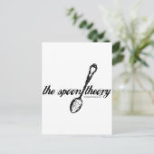 De woordtheorie briefkaart (Staand voorkant)