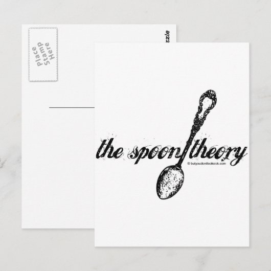 De woordtheorie briefkaart (Voorkant / Achterkant)