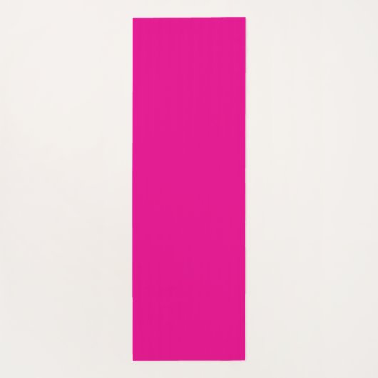 De Workout Hot Roze Oefening Gym Fitness Mat (Achterkant)