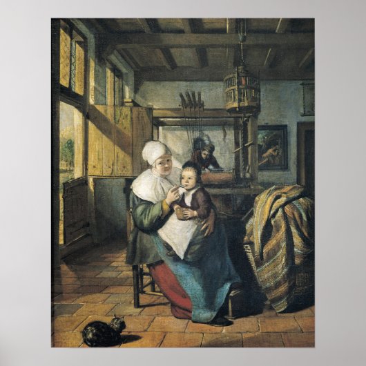 De workshop van de Weaver Poster (Voorkant)