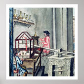 De workshop van Silversmiths, van een silversmith  Poster (Voorkant)