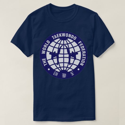 De World Taekwondo Federation T-shirt (Design voorkant)