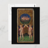 De World Tarot Card Briefkaart (Voorkant / Achterkant)