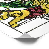 De World Tarot Kaart Poster (Hoek)
