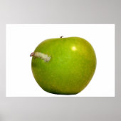 De worm in de appel poster (Voorkant)