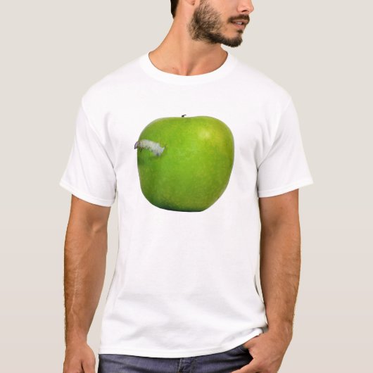 De worm in de appel t-shirt (Voorkant)