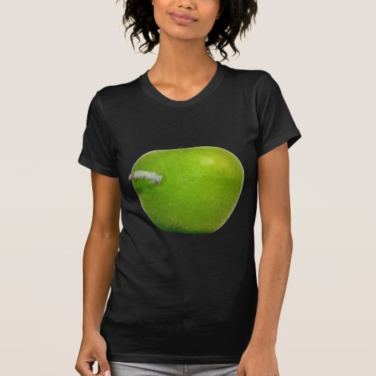 De worm in de appel t-shirt (Voorkant)