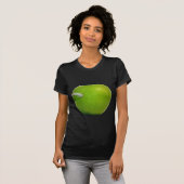 De worm in de appel t-shirt (Voorkant volledig)