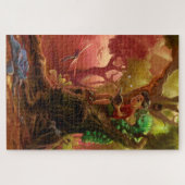 De worm legpuzzel (Horizontaal)