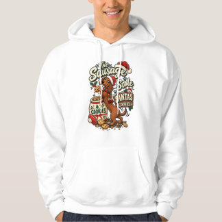 De Worst Stole Santa's Koekjes Dachshund Christus Hoodie