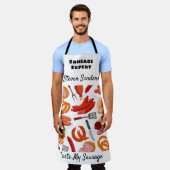 De worstexpert schort (Gedragen)
