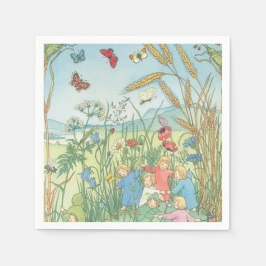 De Wortel Kinderen Sibylle von Olfers Servet (Voorkant)