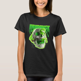 De wraak schedel slang - droevige esthetische edgy t-shirt
