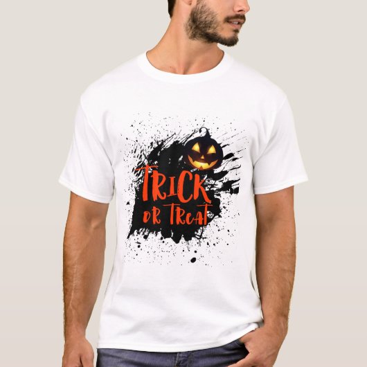 🕷️ De wraak van de pompoenkoning T-shirt (Voorkant)