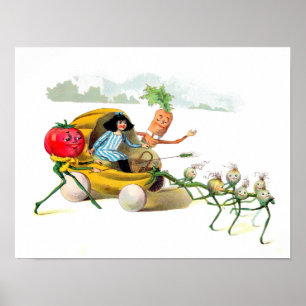 De Wraak van de Vege-Men Poster