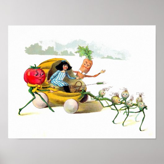 De Wraak van de Vege-Men Poster (Voorkant)