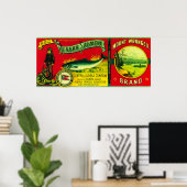 De Wrangellzalm kan Alimak, AK Poster (Thuiskantoor)