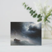 De Wrath of the Zeeen Ivan Aivazovsky Briefkaart (Staand voorkant)