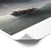 De Wrath of the Zeeen Ivan Aivazovsky Poster (Hoek)