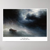 De Wrath of the Zeeen Ivan Aivazovsky Poster (Voorkant)