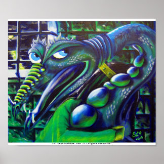 De Wurm en de Vrouw Poster