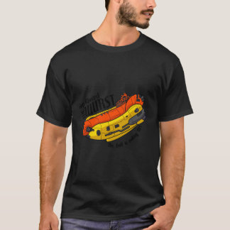 De Wurst - Dimension20-sticker T-shirt